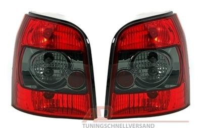 Audi A4 B5 Avant - Zadní světla provedení červeno černé