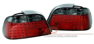 Zadní světla BMW 7 E38 červené/černé LED