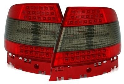 Audi A4 B5 - Zadní světla Červeno černé LED