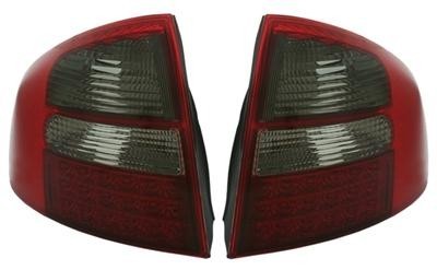Audi A6 4B Zadní světla LED red/black Krystal