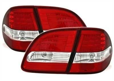 MERCEDES E W211 - Zadní světla Ledkové - Červené