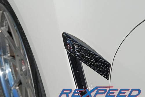 Nissan GTR R35 - Karbonový dekor blatníku  od REXPEED
