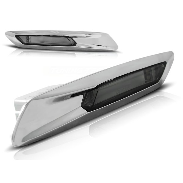 BMW F10 / F11 10-  - blikače stříbrné / kouřové