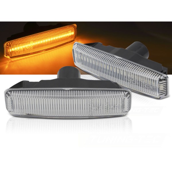 BMW E39 95-03 - LED blikače dynamické ČIRÉ
