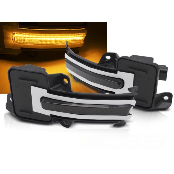 HONDA CIVIC X 16-21 - LED dynamické blikače do zrcátek KOUŘOVÉ