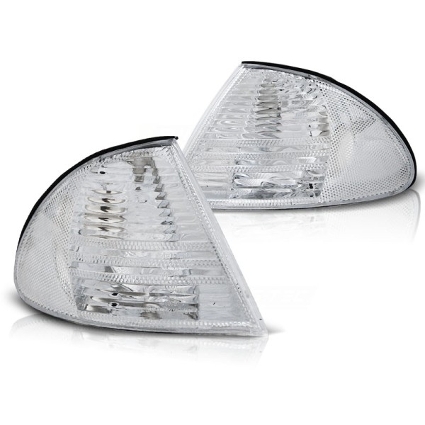 BMW E46 98-01 sedan/combi - blikače chrom