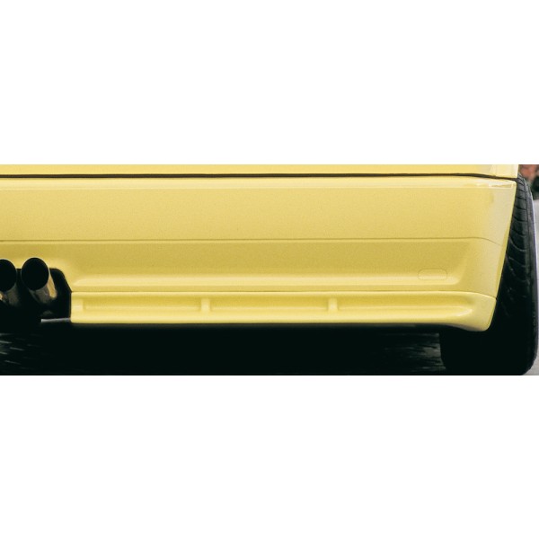 Rieger spoiler pod zadní nárazník pro Volkswagen Corrado 53I kupé r.v. 88-95, plast ABS bez povrchové úpravy, delší pravá část