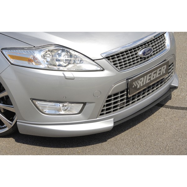 Rieger spoiler pod přední nárazník SG-Design pro Ford Mondeo BA7 combi, fastback, sedan před faceliftem, r.v. 03/07-09/10, plast ABS bez povrchové úpravy