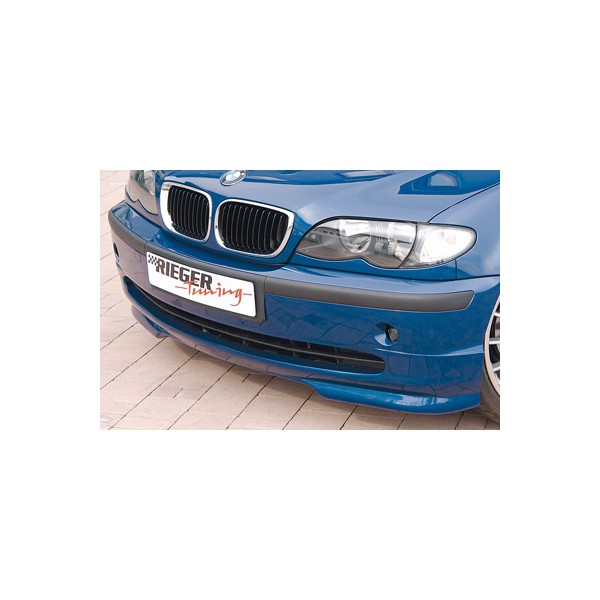 Rieger spoiler pod přední nárazník pro BMW řada 3 E46 sedan, touring po faceliftu, r.v. 02/02-, plast ABS bez povrchové úpravy