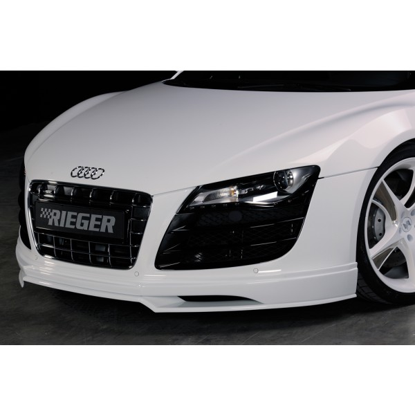 Rieger spoiler pod přední nárazník pro Audi R8 42 kupé, spyder, r.v. 04/07-, plast ABS bez povrchové úpravy