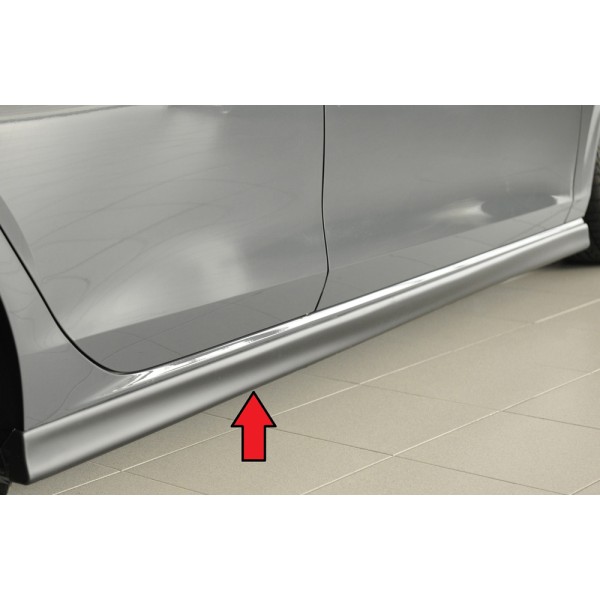 Rieger boční práh (XS) mont. strana pravá pro Seat Leon FR 5F 5-dvéř., r.v. 01/13-12/16, plast ABS bez povrchové úpravy