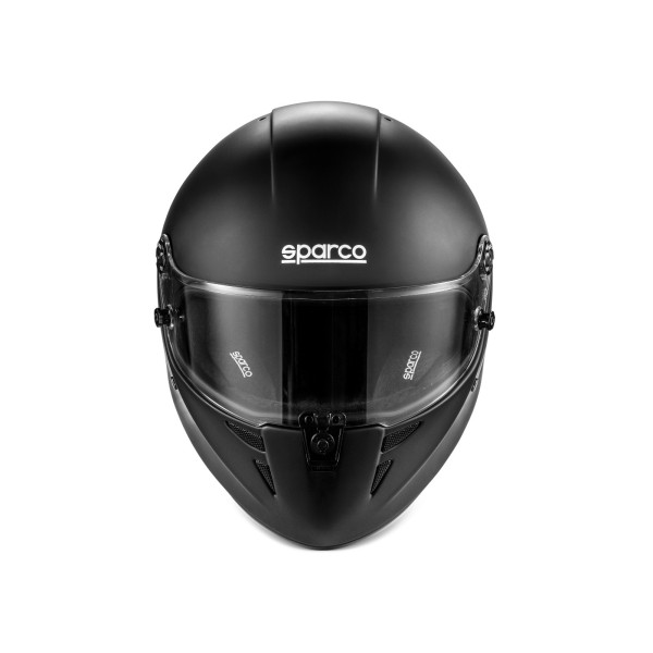 Kartingová helma Sparco STEALTH, s homologací FIA, barva: černá