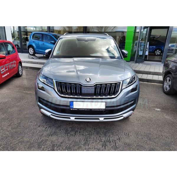 Škoda Kodiaq  - přední podnárazník ALU look