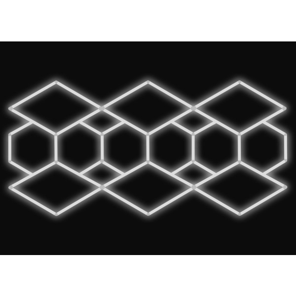 Kompletní LED svítidlo rozměr 236,5 x 489,9cm