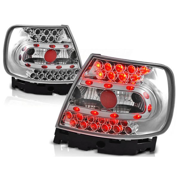 AUDI A4 94-00 SEDAN - zadní LED světla chrom