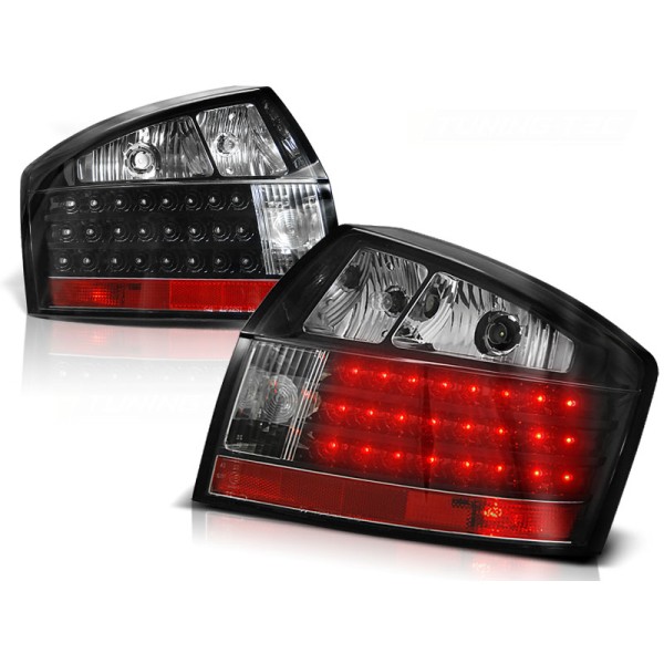 AUDI A4 00-04 SEDAN - zadní LED světla černá