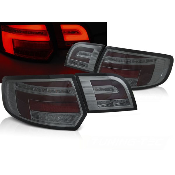 AUDI A3 8P 5D 03-08 - zadní LED světla kouřová s LED dynamickým blinkrem