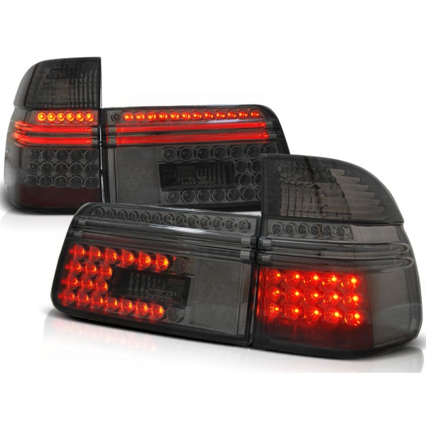BMW E39 97-00 COMBI - zadní LED světla kouřová