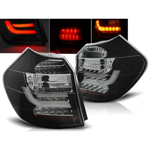BMW E87/E81 04-07 - zadní LED světla černá LED BAR