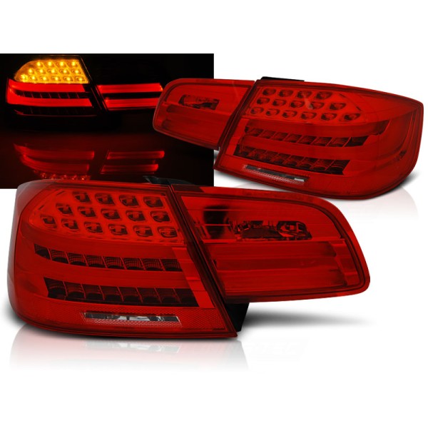 BMW E92 06-10 COUPE - zadní LED světla červeno bílá LED BAR