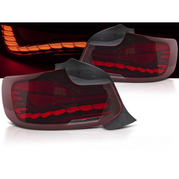 BMW F22/F23/F87 2014-2021 - Zadní OLED světla ČERVENÁ