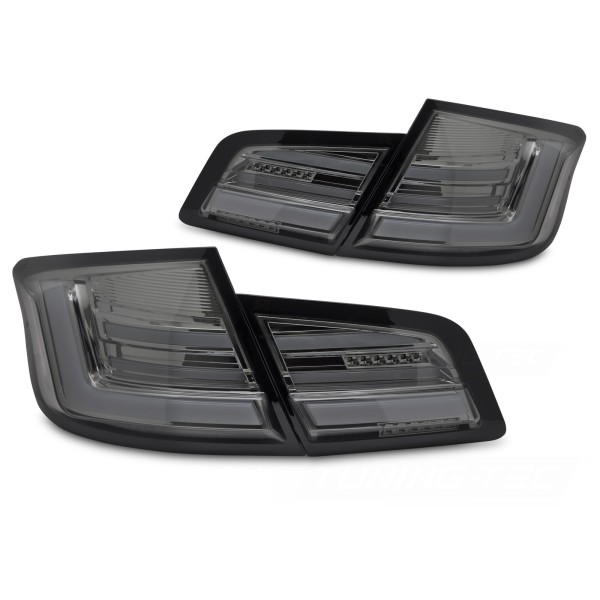 BMW F10 2010-2013 - Zadní LED BAR světla kouřová SEQ