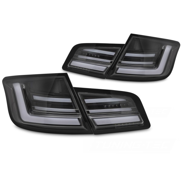 BMW F10 2010-2013 - Zadní LED BAR světla černá SEQ