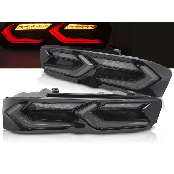 Chevrolet Camaro 2019-2023 - zadní LED světla KOUŘOVÁ ČERNÁ