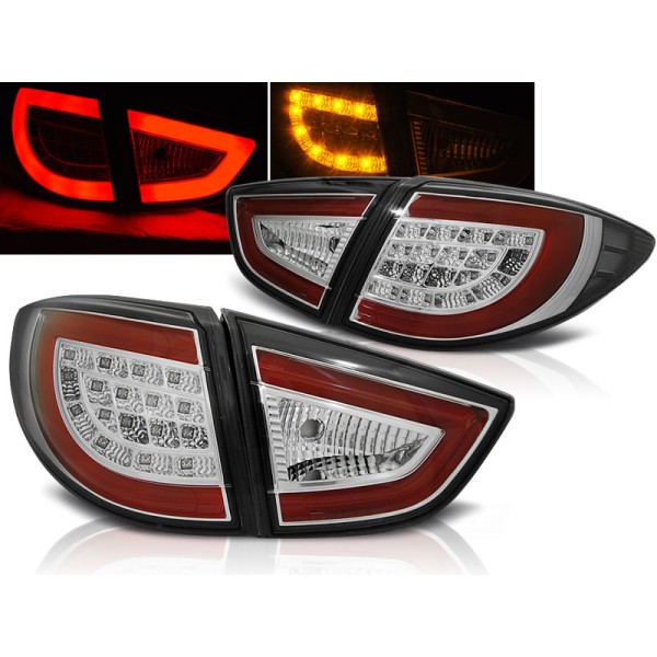 HYUNDAI IX35 09-13 - zadní LED světla chrom