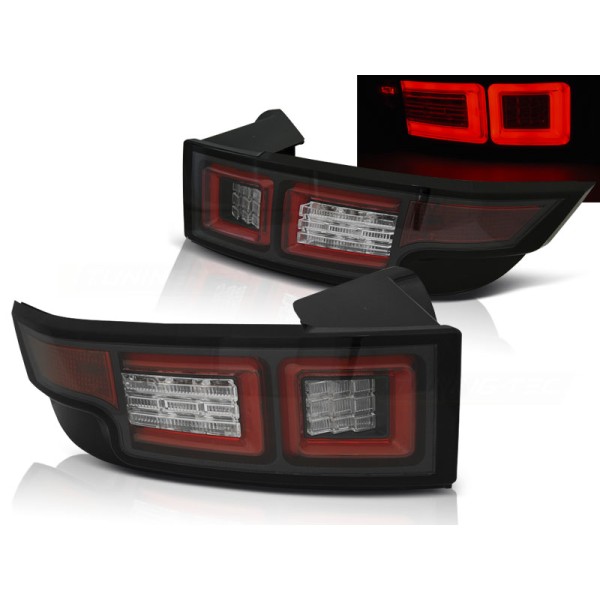 LAND ROVER RANGE ROVER EVOQUE 11-18 - zadní LED světla černá LED BAR