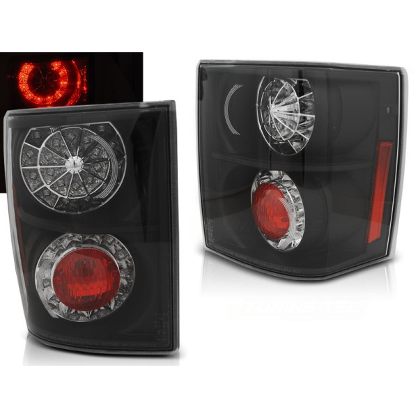 LAND ROVER RANGE ROVER III 02-12 - zadní LED světla černá