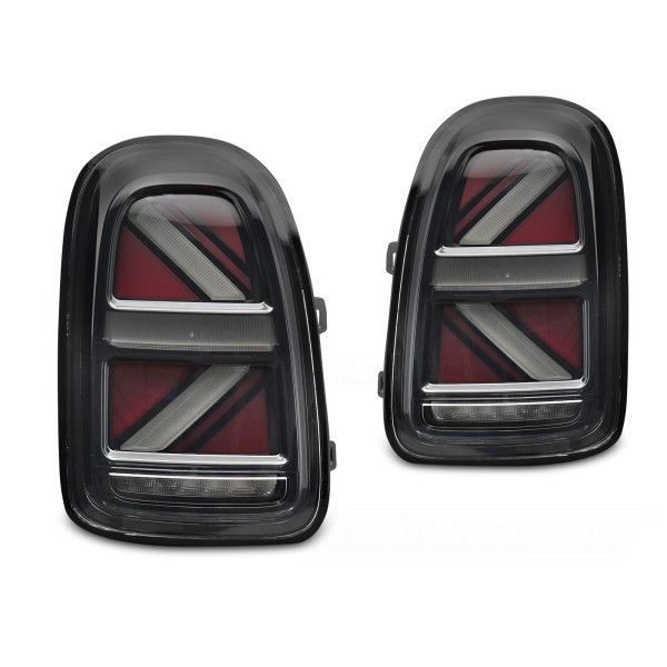 Mini Cooper F60 COUNTRYMAN II 2016-2020 - zadní LED světla KOUŘOVÁ