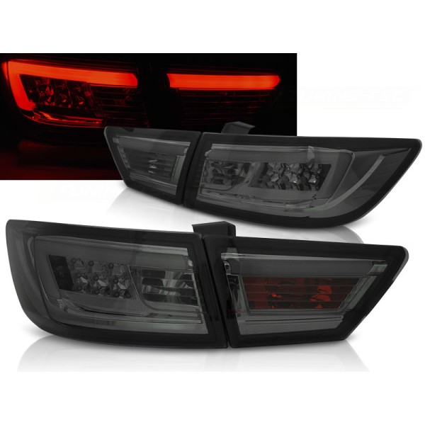 RENAULT CLIO IV 13-16 HTB. - zadní LED světla kouřová LED BAR