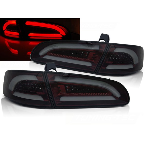SEAT IBIZA 02-08 3D/5D - zadní LED světla červeno kouřová LED BAR
