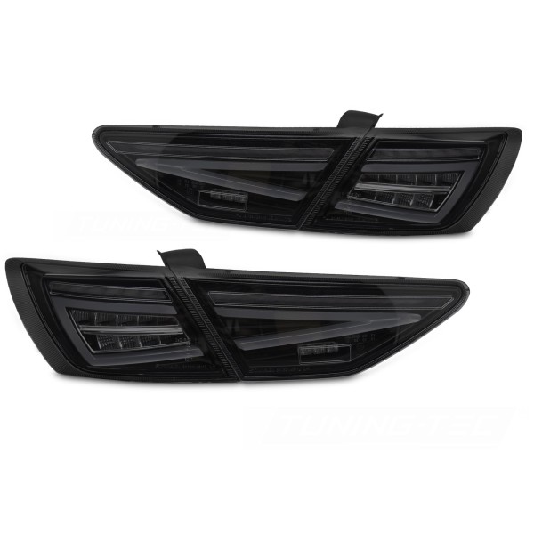 Seat Leon III 5F 2012-2020 Hatchback OEM LED - zadní LED světla černá kouřová