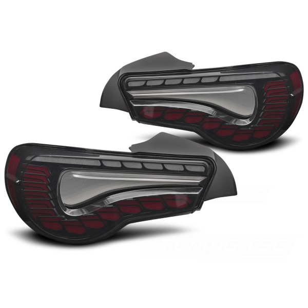 Toyota GT86 2012-2021 - zadní OLED světla kouřová