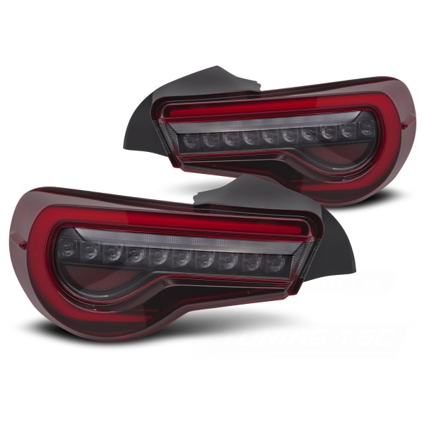 Toyota GT86 2012-2021 - zadní LED BAR světla červená