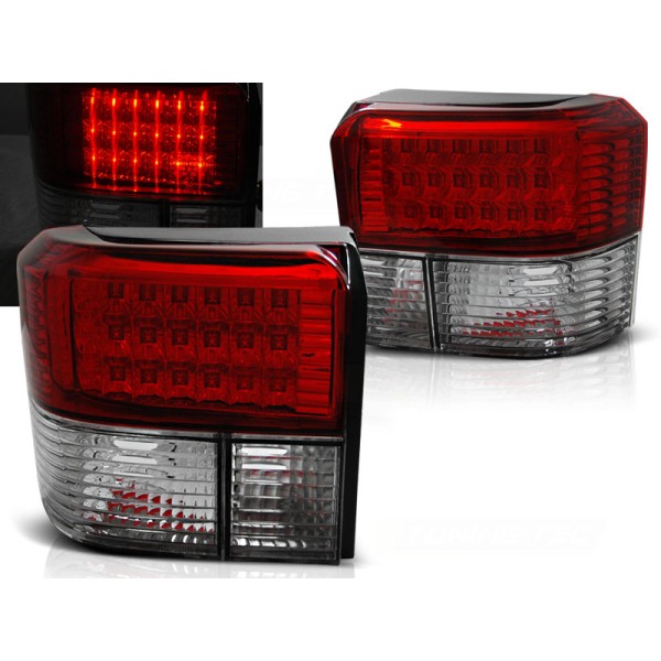 VW T4 90-03 - zadní LED světla červeno bílá