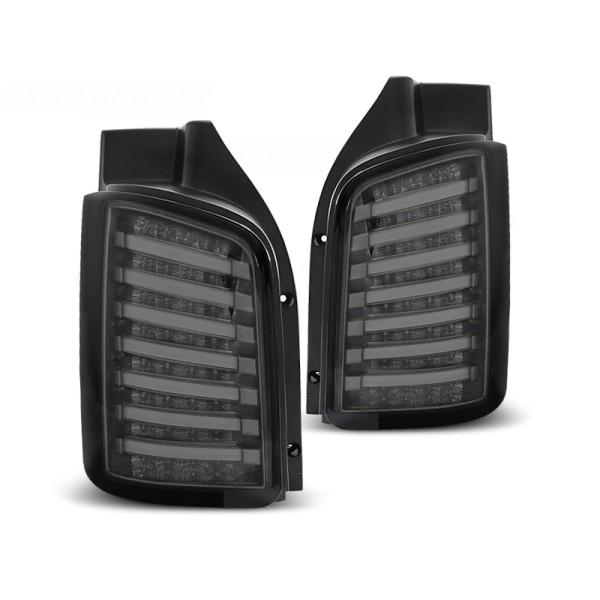 VW T5 03-09 / 10-15 - zadní LED světla kouřová LED BAR