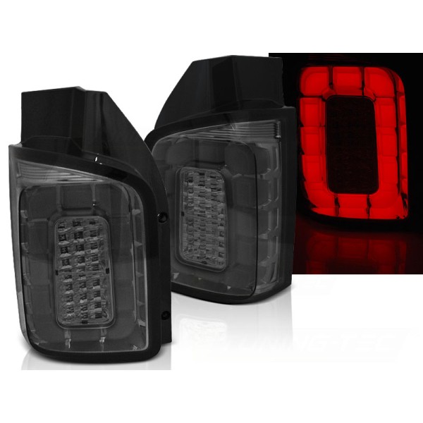 VW T6 2015- - zadní LED světla kouřová LED BAR