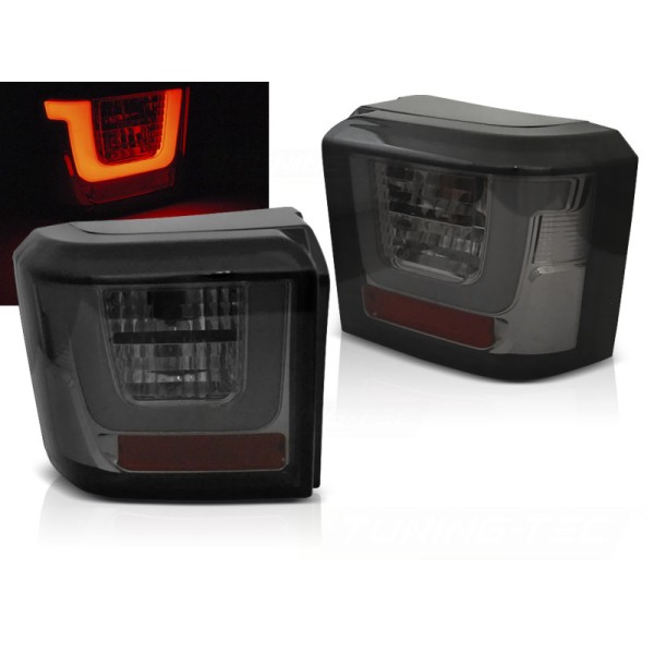 VW T4 90-03 - zadní LED světla kouřová LED BAR