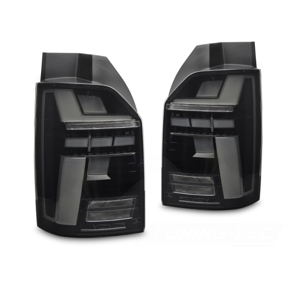 Volkswagen T6 2015-2019 / T6.1 2020-2024 - zadní LED BAR SEQ světla kouřová