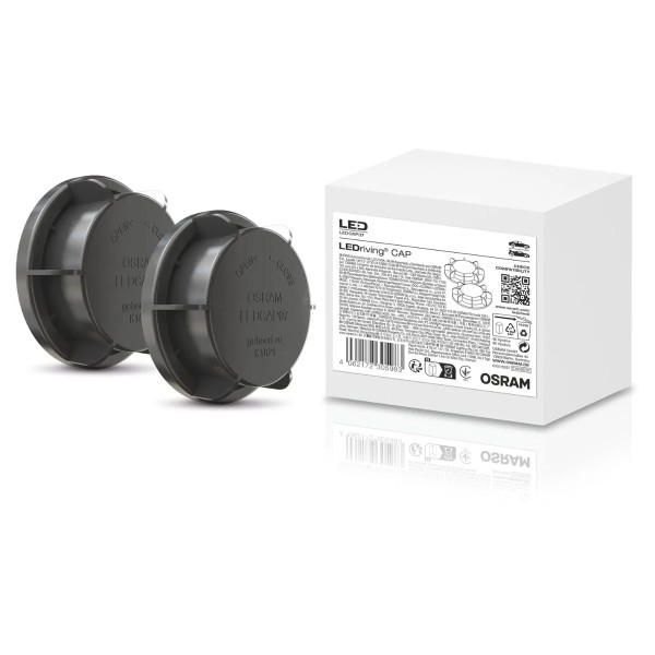 Osram LEDriving krytky světlometu pro použití LED autožárovek Osram Night Breaker LED H7, typ krytek: LEDCAP07, např. pro modely: Opel Zafira C Tourer, Astra J