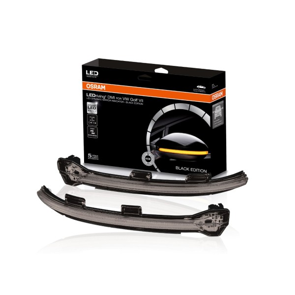 OSRAM sada dynamických směrových světel v zrcátkách pro VW Golf 7, Touran (05/2015-), černý podklad