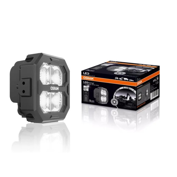 OSRAM LED pracovní světlo CUBE PX2500 pro automobily a pracovní stroje, tvar sv. kuželu: ultra široký (ultra wide)