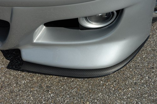 BMW E87 /řada1/ - Lipa pod přední nárazník Carbon-Look