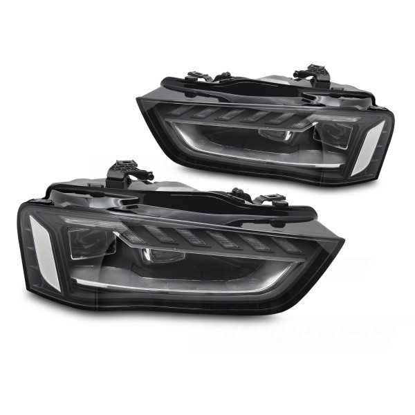 Audi A4 B8 2012-2015 - Přední FULL LED světla SEQ DRL