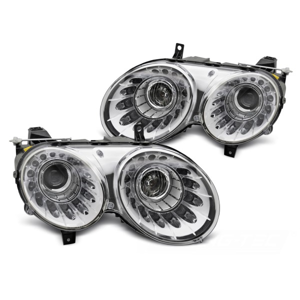 Bentley GT 2003-2008 - přední LED světla