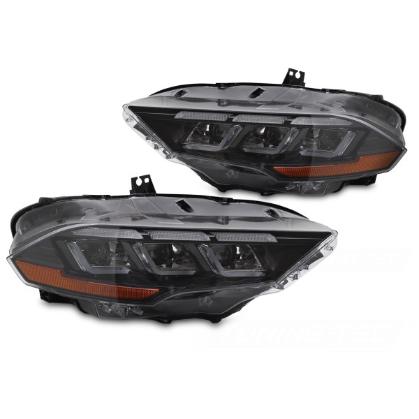 Ford Mustang 2018-2022 - přední FULL LED světla SEQ DRL