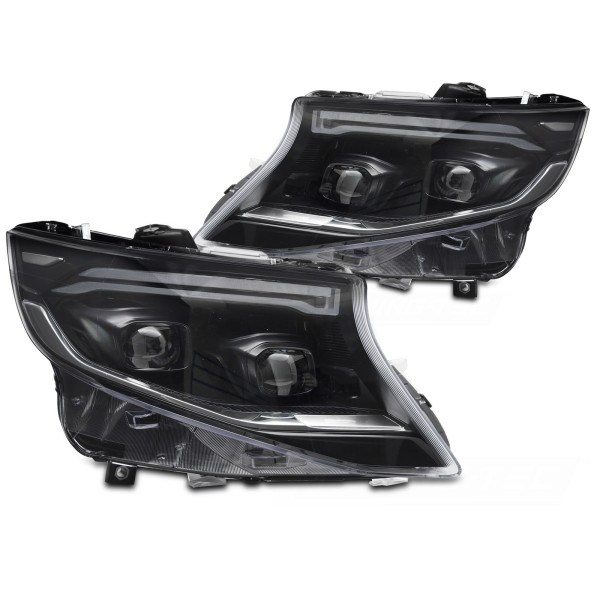 Mercedes V-Class / Vito W447 2014-2023 - Přední FULL LED světla SEQ DRL